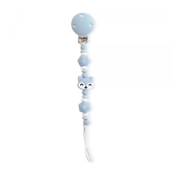 Portachupetes Foxy Azul