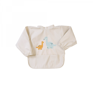 Babero impermeable con mangas Dinos