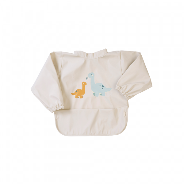 Babero impermeable con mangas Dinos