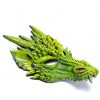 Máscara dragón verde