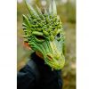 Máscara dragón verde