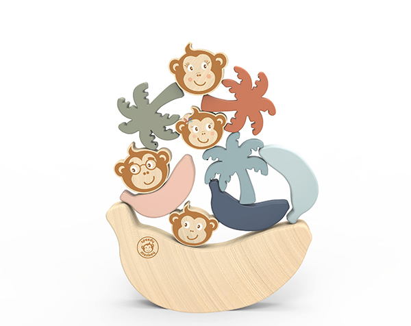 Juego de equilibrio Speedy Monkey