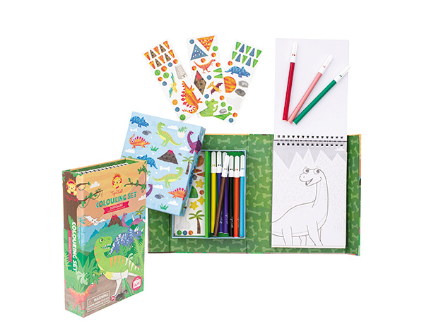 Set Colorear Dinosaurios