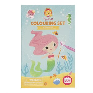Set Colorear Sirenas