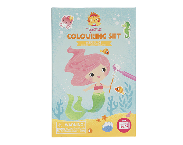 Set Colorear Sirenas