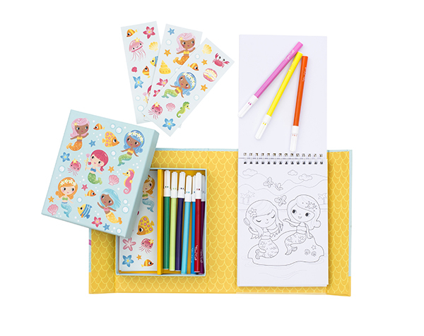 Set Colorear Sirenas
