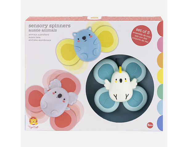 Set spinners Animales australianos