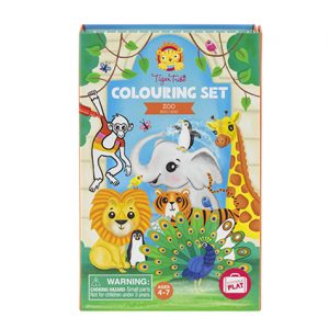Set Colorear Zoo