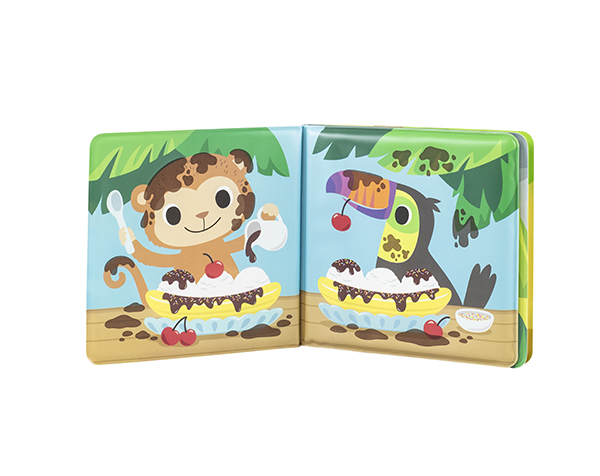 Libro de baño Jungla