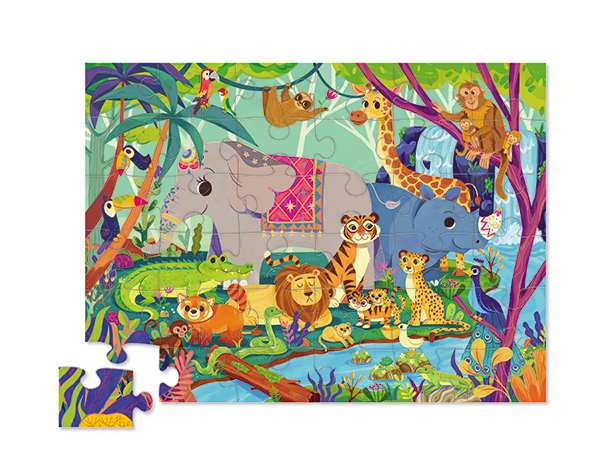 Puzzle En la selva