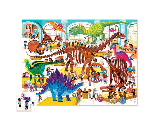 Puzzle El Museo de dinosaurios