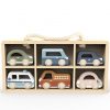 Set de coches de madera