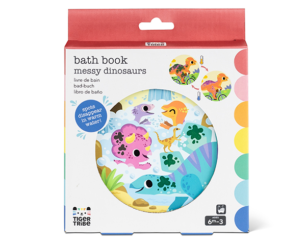 Libro de baño Dinosaurios