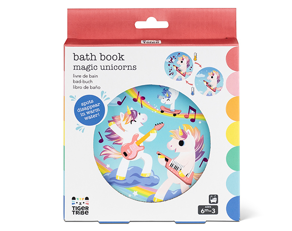 Libro de baño Unicornios