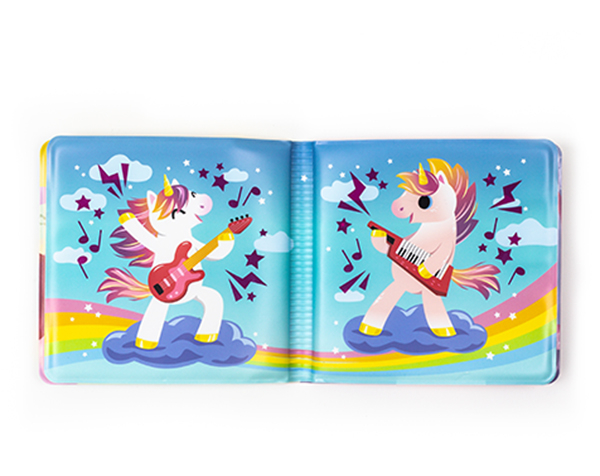 Libro de baño Unicornios