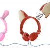 Auriculares Kidyears panda blanco/negro