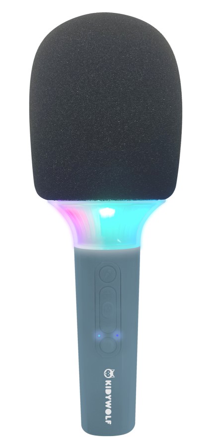 Micrófono-karaoke-altavoz Kidymic azul