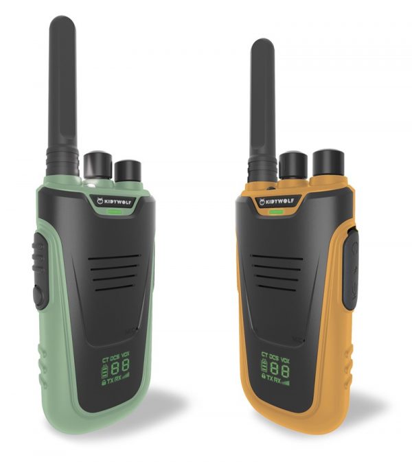 Walkies Kidytalk verde/naranja