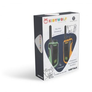 Walkies Kidytalk verde/naranja