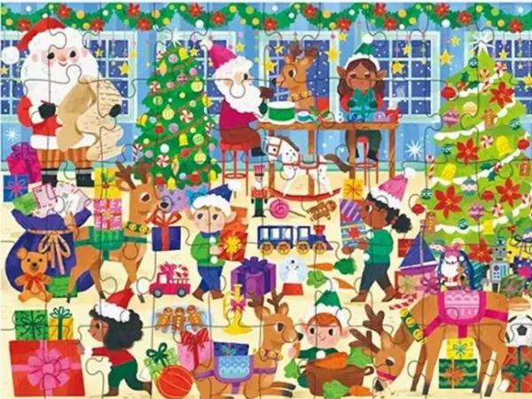 Puzzle El Taller de Papá Noel