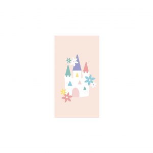 Mini cuaderno Castillo princesas