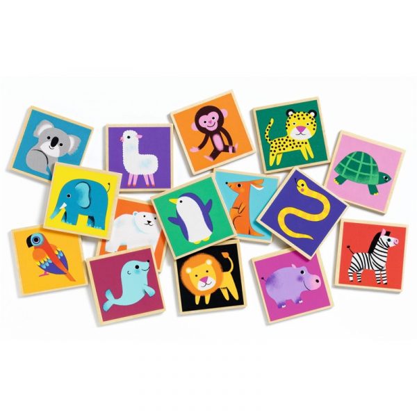Juegos educativos Memo Wood