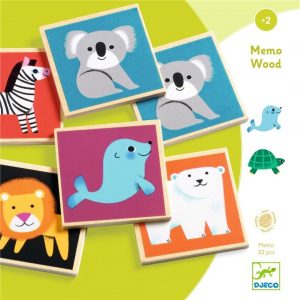 Juegos educativos Memo Wood