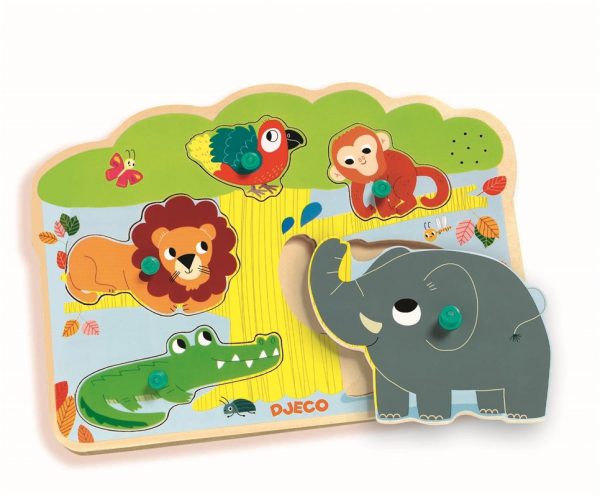 Puzzle encajable Baobab musical