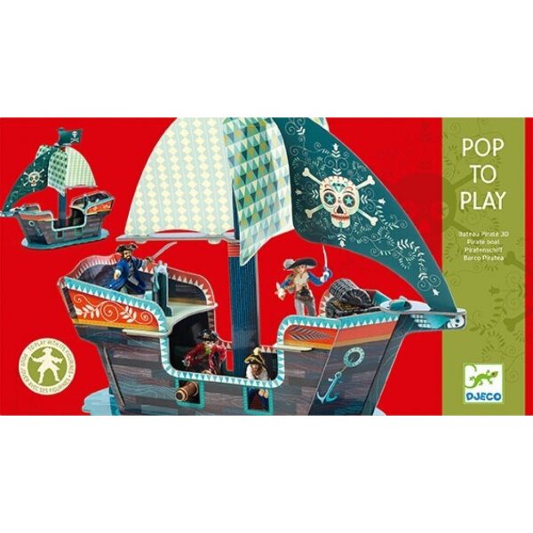 Pop to play Barco pirata 3D