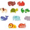 Puzzle Duo Animales