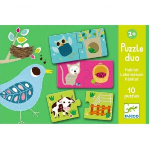 Puzzle dúo Hábitat