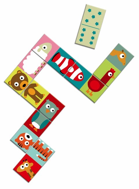 Domino Animo-puzzle