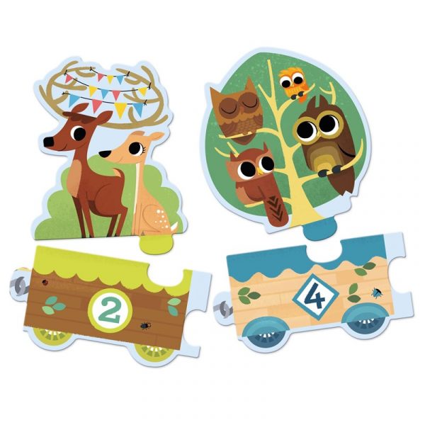 Puzzle educativos contar