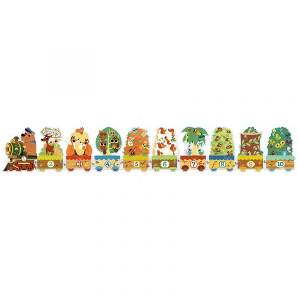Puzzle educativos contar