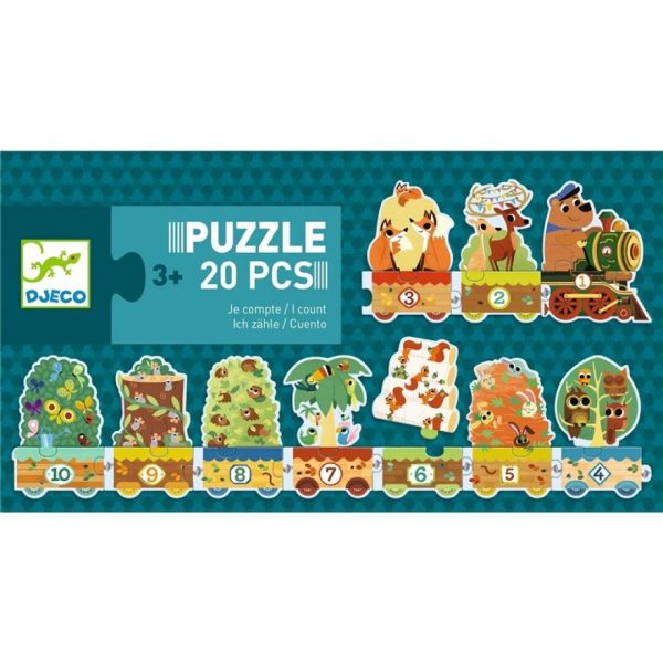 Puzzle educativos contar
