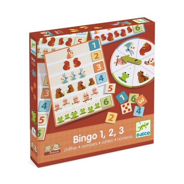 Bingo 1, 2, 3 números