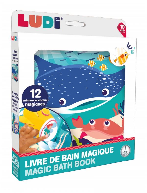 Libro de baño mágico Ludi