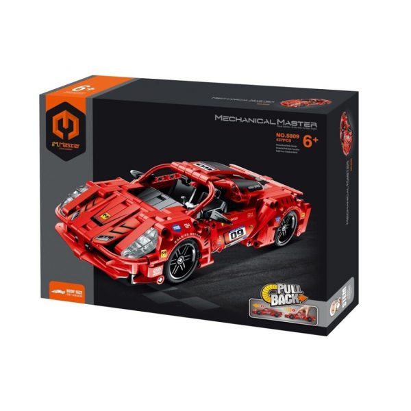 Coche de carreras rojo - 437pzas iMMaster