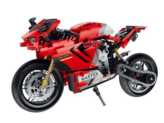 Motocicleta roja - 557pzas iMMaster