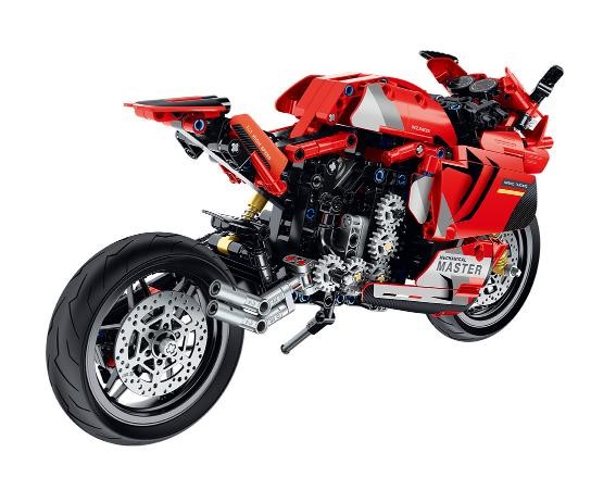 Motocicleta roja - 557pzas iMMaster