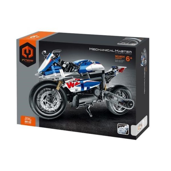 Motocicleta azul -542pzas iMMaster