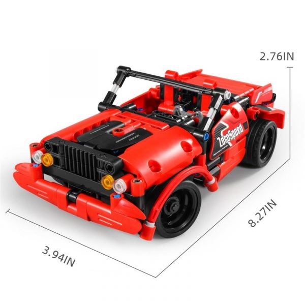 Coche de carreras radio control 2 en 1 - 351pzas iMMaster