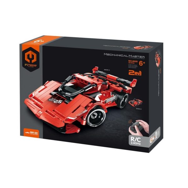 Coche de carreras radio control 2 en 1 - 351pzas iMMaster