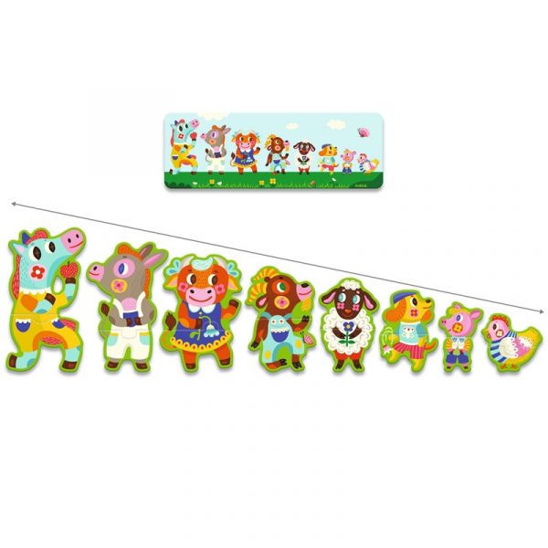 Puzzle Grandes y pequeños granja