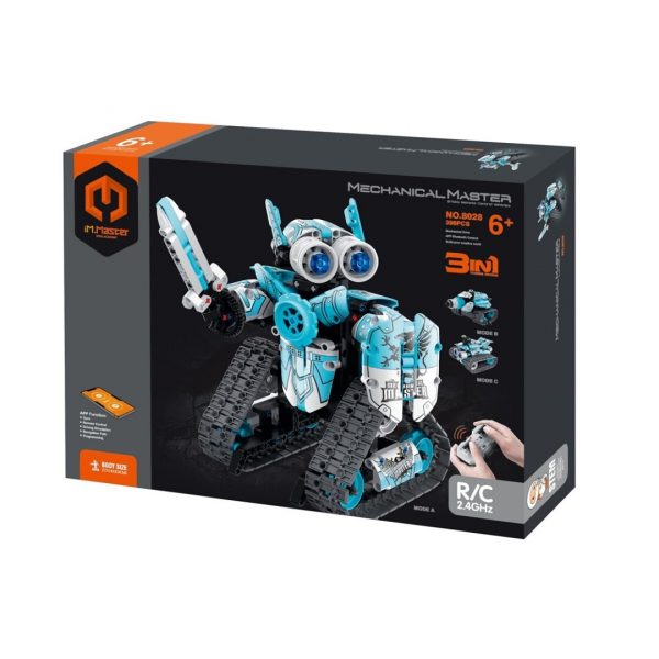 Robot programable y Radio Control 3en1 Azul iMMaster