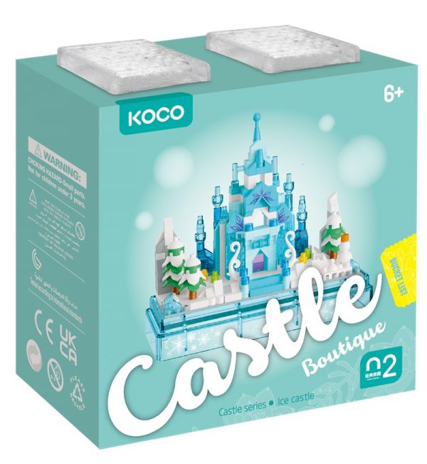 KOCO Ice and snow Castle 381 piezas