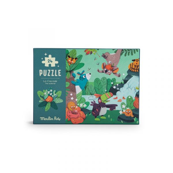 Puzzle fosforescente La Cascada Jungla 24pcs