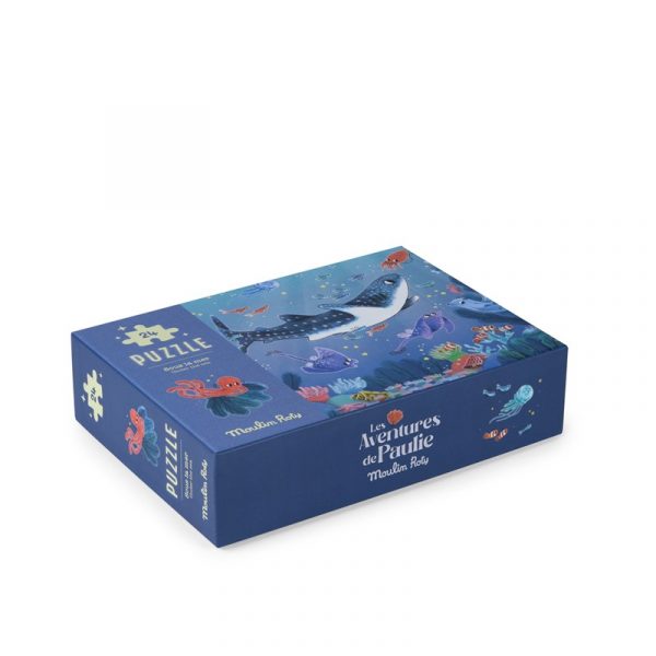 Puzzle fosforescente Bajo el mar Paulie 24pcs