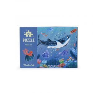 Puzzle fosforescente Bajo el mar Paulie 24pcs