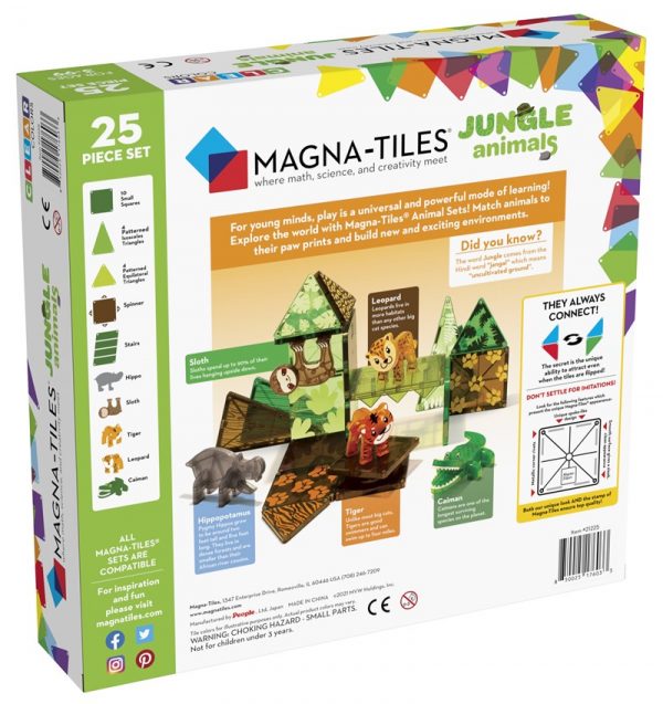 Magna-T Jungle Animals 25pcs